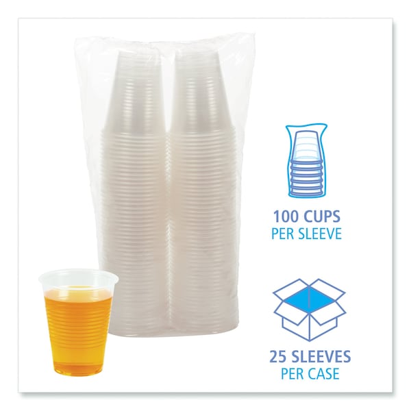 Disp Cold Cup, 10 oz, Translucent, PK1000