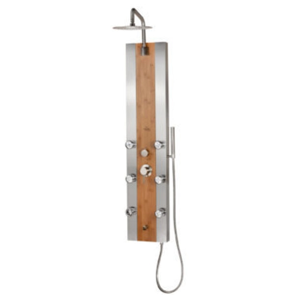 Bamboo Wood Shower Panel-Bali Showerspa