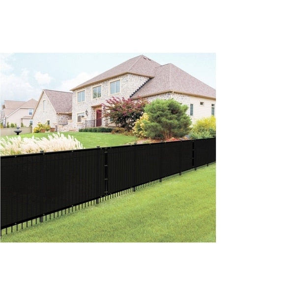 Priv Netting, Blk, Reinf Grmt, 6ftX15 ft