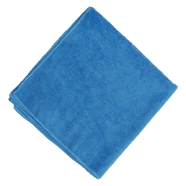 Blue Microfiber Cloth 230 GMS, 12