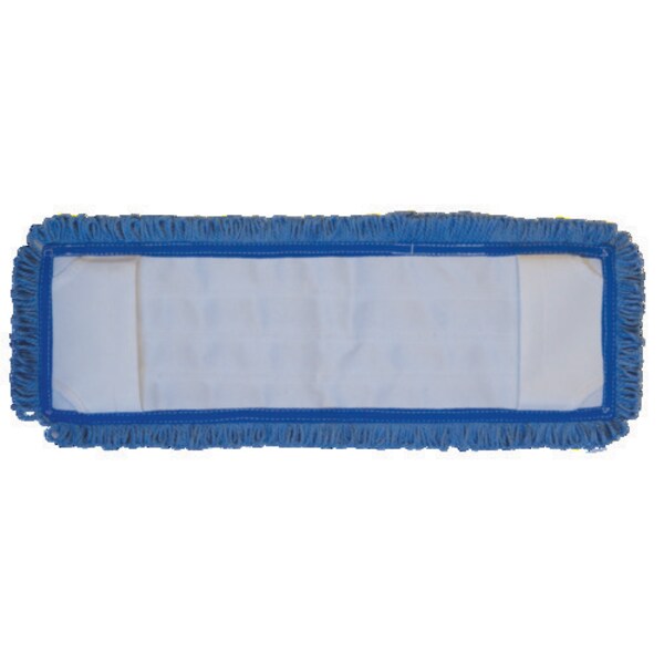 Heavy Duty Mop Head, Blue, Microfiber, PK3, AMM18PMB-3PK