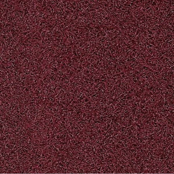 Brush Hog Mat, Burgundy 3' x 4', Smooth Backing