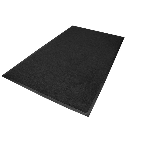 Brush Hog Mat, Charcoal 3' x 5', Smooth Backing