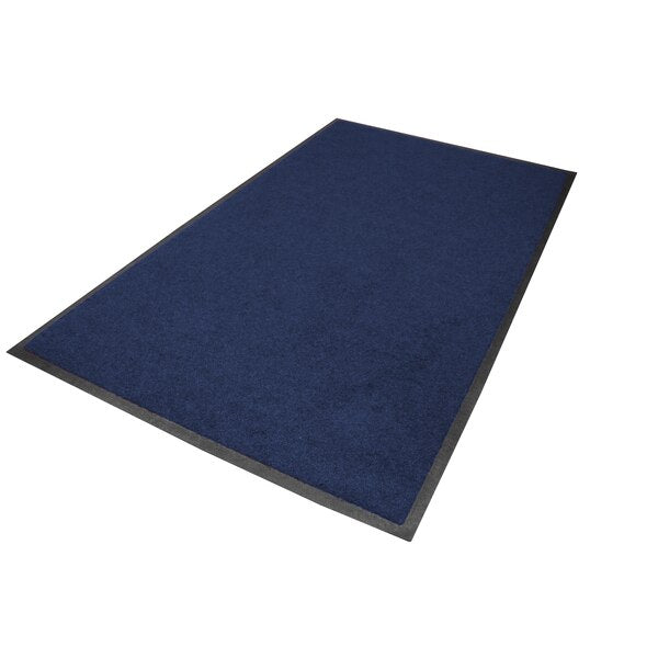 Brush Hog Mat, Navy 3' x 5', Smooth Backing