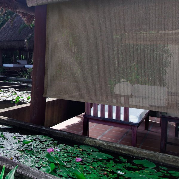 Choice Sun Shade, Pole and Hand Crank Sy