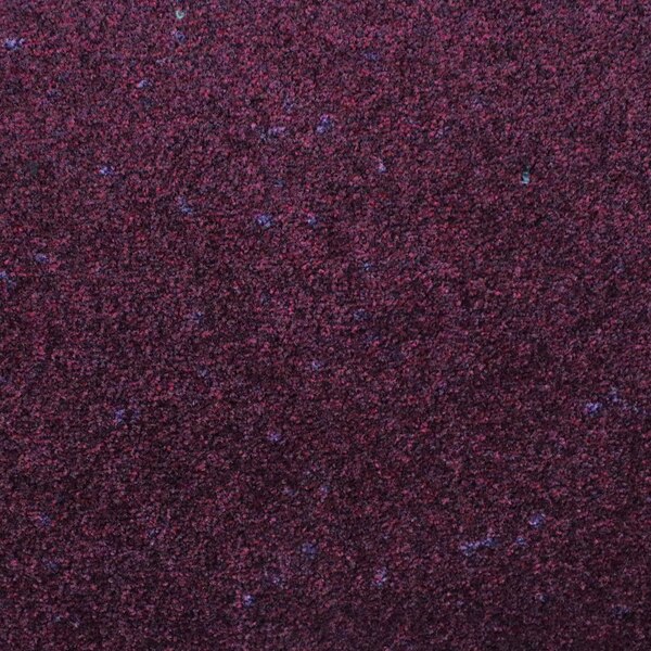 ColorStar Mat, Burgundy Berry 3' x 5', Smooth Backing
