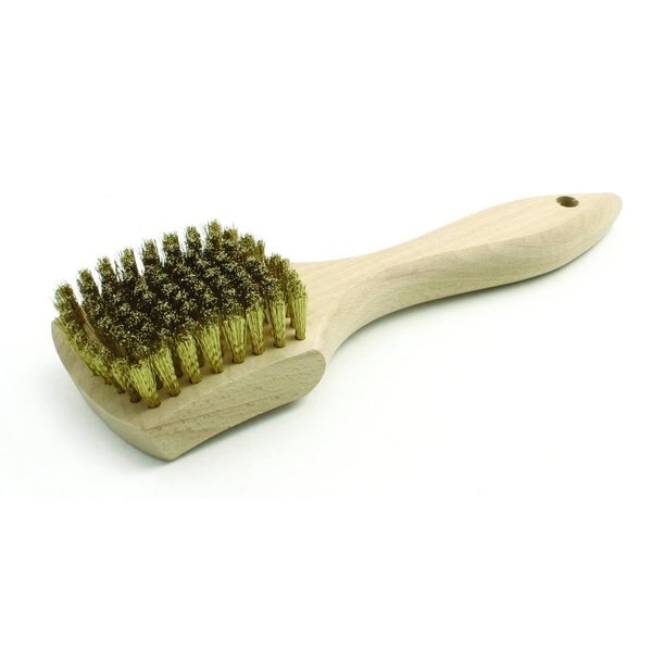 B61 Block Brush, Brass Fill, 9X10, .625