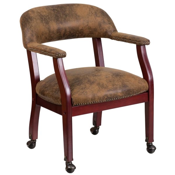 Bomber BrownLuxurious Conference Chair, 27