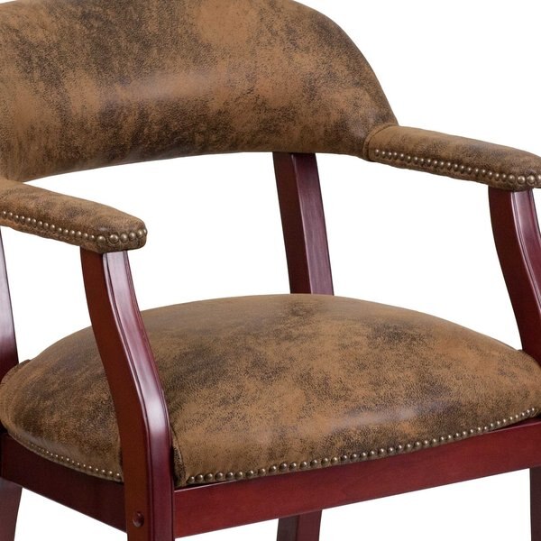 Bomber BrownLuxurious Conference Chair, 27