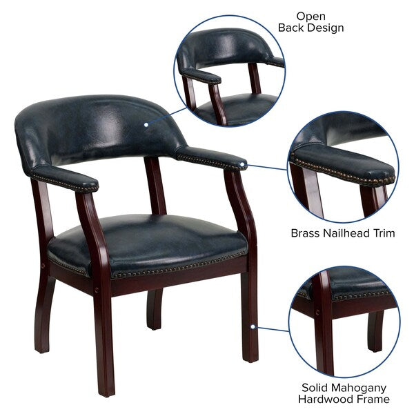 NavyLuxurious Conference Chair, 27