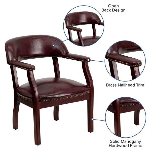 OxbloodLuxurious Conference Chair, 27