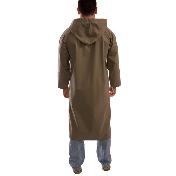 Magnaprene Flame Resistant Rain Coat, Tan, 3XL