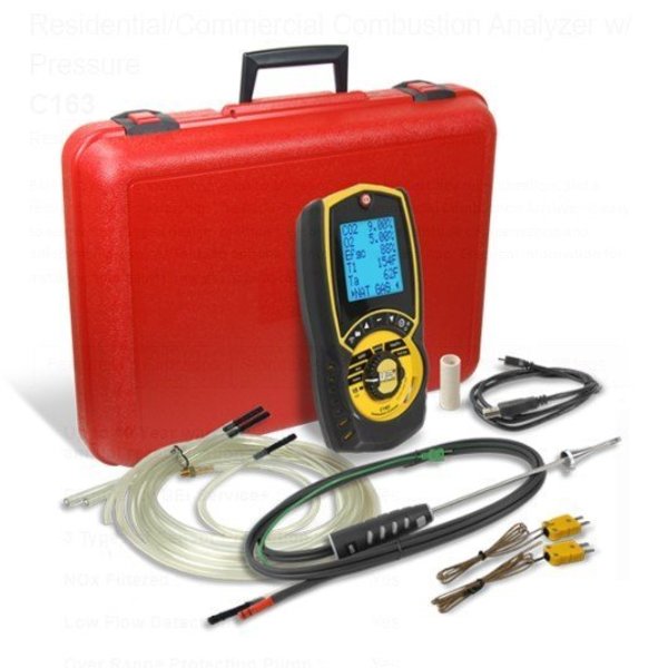 Combustion Analyzer Resdental/Commrcial