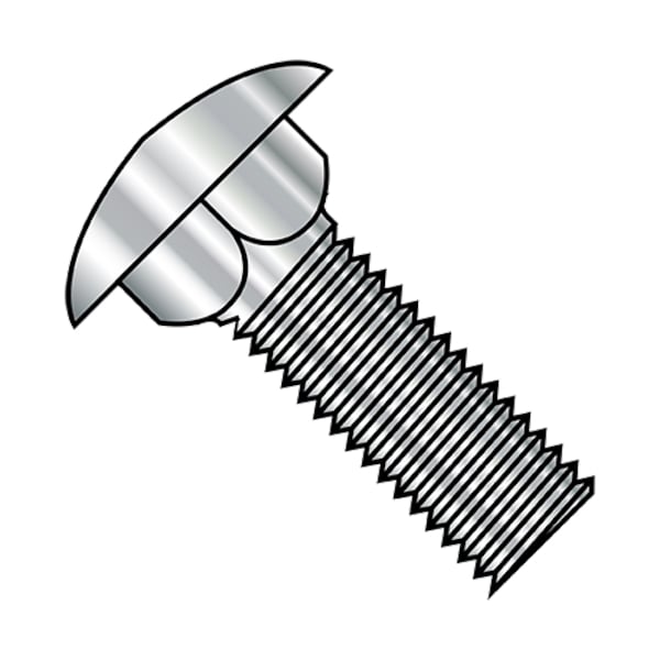 10-24X7/8 BOLT CARRIAGE 18-8 STAINLESS STEEL