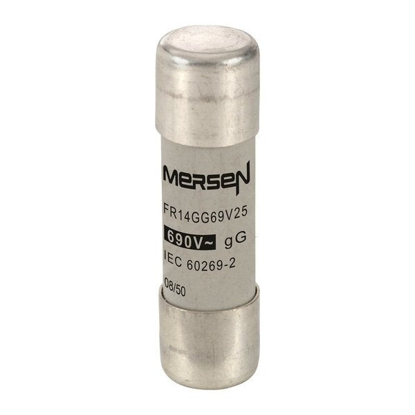 Fuse, 25A, 14mm x 51mm