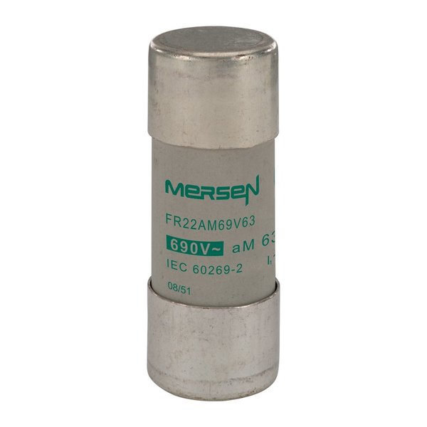Fuse, 63A, 22mm x 58mm