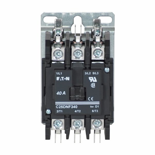 Contactor, 3 Pole 40Amp 480V