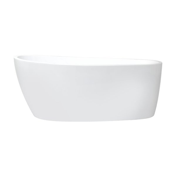 Bathtub, 69 in.L, 31-1/2 in.W, Acrylic