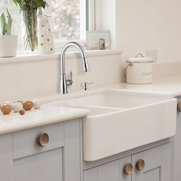 Traditional 1-Handle Pull-Down Kitchen F