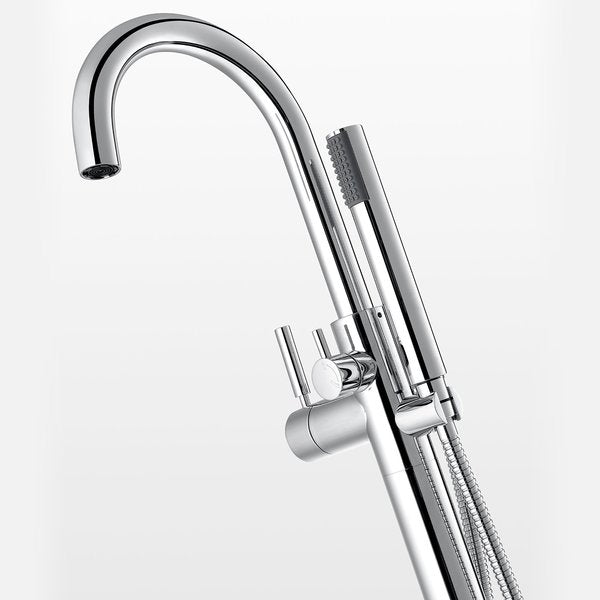 Cayl1-Handle Freestanding Tub Faucet wit