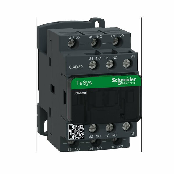 IEC Control Relay, 3NO/2NC, 120VAC, 10A