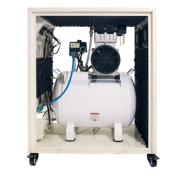 Ultra Quiet Oil-Free 10 gal 2-HP in SPC w/Air Dry & AutoDrn