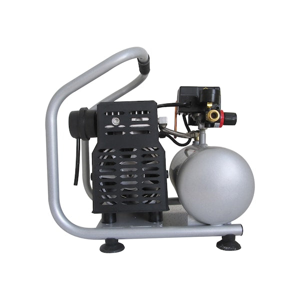 Ultra Quiet Oil-Free Air Compressor 1 gal .6-HP Only 56 dB