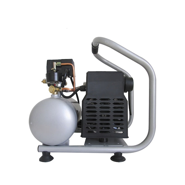 Ultra Quiet Oil-Free Air Compressor 1 gal .6-HP Only 56 dB