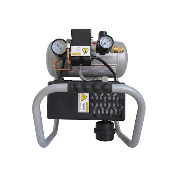Ultra Quiet Oil-Free Air Compressor 1 gal .6-HP Only 56 dB