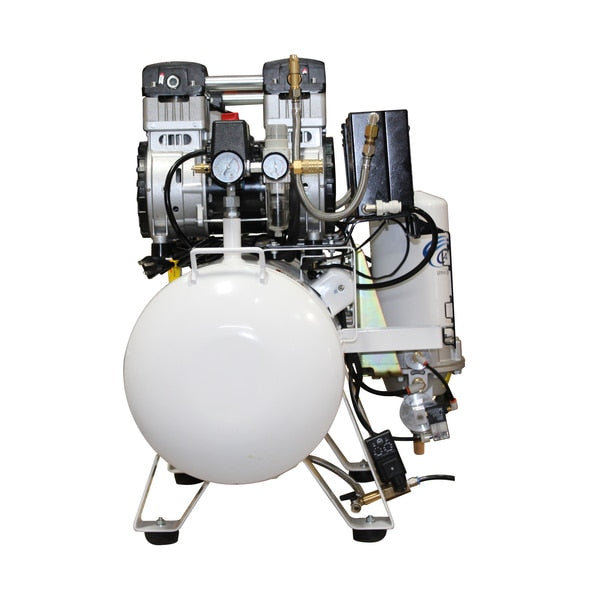 Ultra Quiet/Dry Oil-Free Air Compressor, 4HP, 20Gal