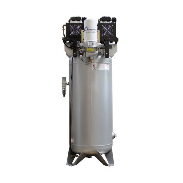 Ultra Quiet/Dry Oil-Free Air Compressor, 4HP, 60Gal