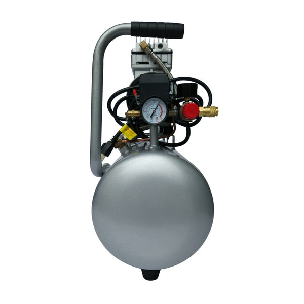 Ultra Quiet Oil-Free Air Compressor, 1HP, 8Gal