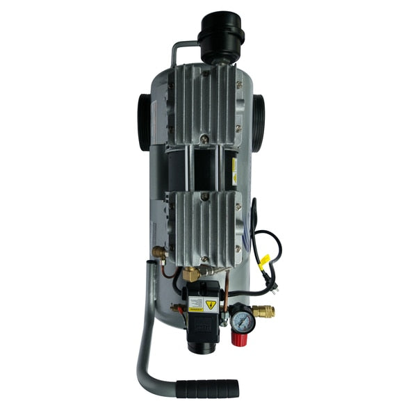 Ultra Quiet Oil-Free Air Compressor, 1HP, 8Gal