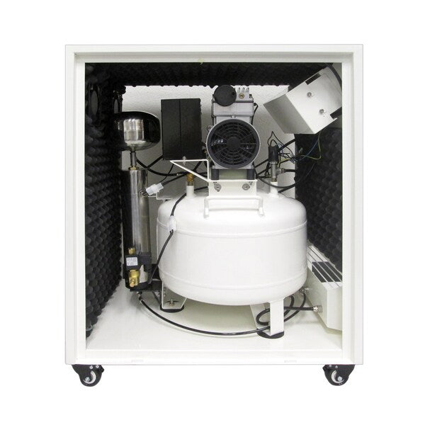 Ultra Quiet Oil-Free 8 gal 1-HP in SPC w/Air Dry