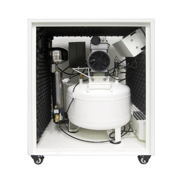 Ultra Quiet Oil-Free 8 gal 1-HP Auto Drn in SPC