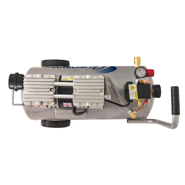 Ultra Quiet Oil-Free Air Compressor 8-gal 1-HP Only 60 db