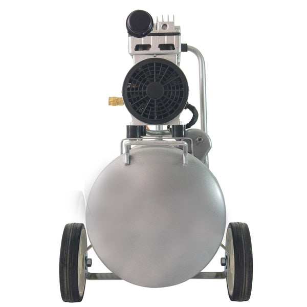 Ultra Quiet Oil-Free Air Compressor 8-gal 1-HP Only 60 db