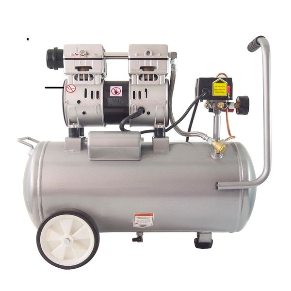 Ultra Quiet Oil-Free Air Compressor 8-gal 1-HP Only 60 db