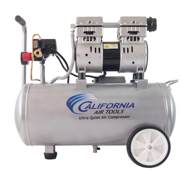 Ultra Quiet Oil-Free Air Compressor 8-gal 1-HP Only 60 db