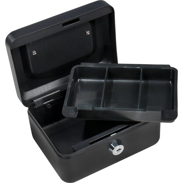 Cash Box, Compartments 3, 2 in. H