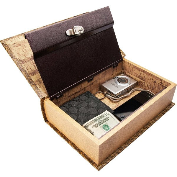 Lock Box, Surface, Single Key, Brown
