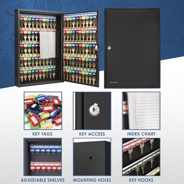 100 unit capacity Steel Key Cabinet