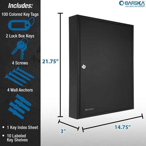 100 unit capacity Steel Key Cabinet