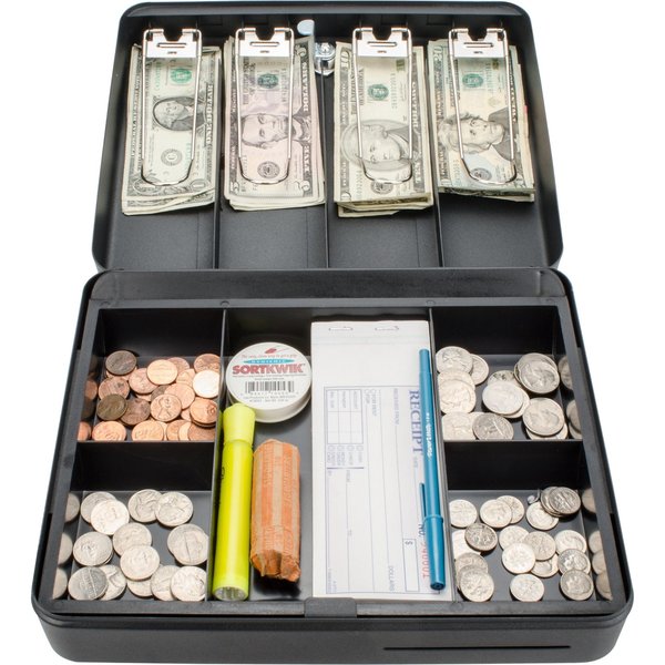 Standard Fold Out Cash Box with Key Lock