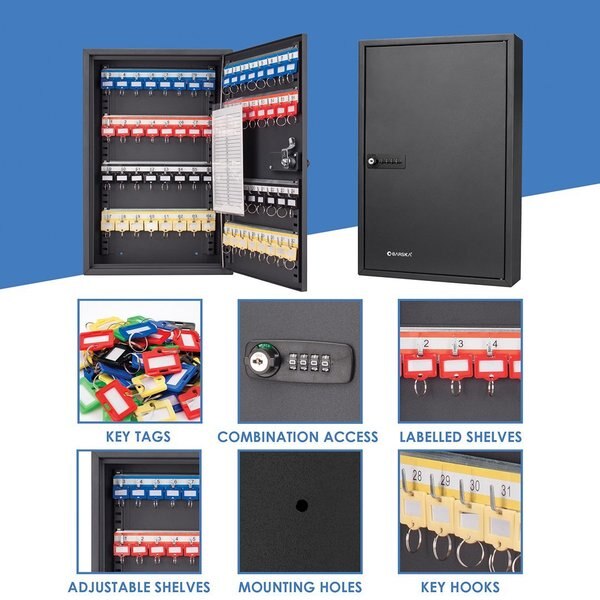 64 unit capacity Steel Key Cabinet