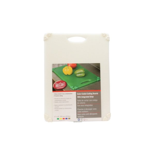 Grippy Cutting Board, White, 15