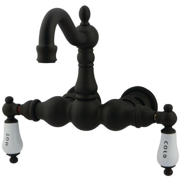 Wall-Mount Clawfoot Tub Faucet, Oil Rubbed Bronze, Tub Wall Mount