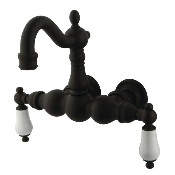 Wall-Mount Clawfoot Tub Faucet, Oil Rubbed Bronze, Tub Wall Mount