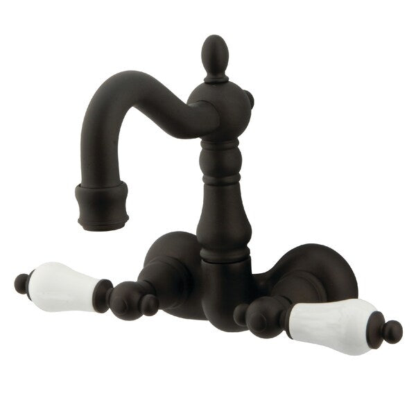 Wall-Mount Clawfoot Tub Faucet, Oil Rubbed Bronze, Tub Wall Mount