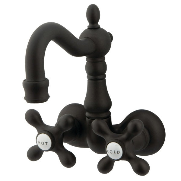 Wall-Mount Clawfoot Tub Faucet, Oil Rubbed Bronze, Tub Wall Mount